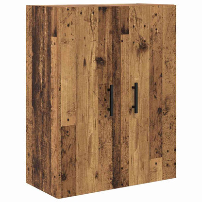 vidaXL Highboard with Drawer 2 pcs Old Wood 69.5 x 34 x 180 cm