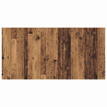 vidaXL Headboard with Cabinet 3 pcs Old Wood Engineered Wood