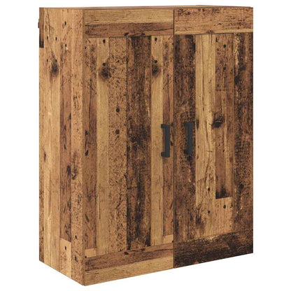 vidaXL Highboard with Drawer 2 pcs Old Wood Engineered Wood
