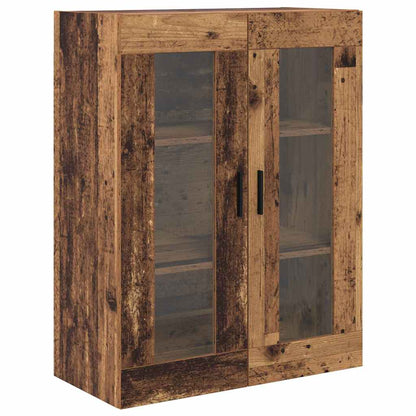 vidaXL Highboard with Drawer 2 pcs Old Wood Engineered Wood