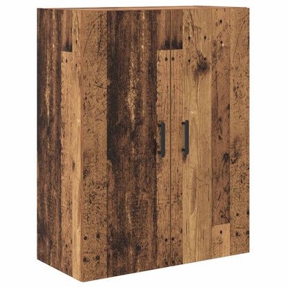 vidaXL Highboard Old Wood 69.5 x 34 x 180 cm Engineered Wood