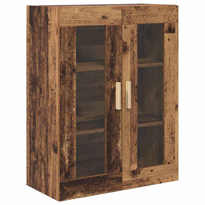 vidaXL Highboard Old Wood 69.5 x 34 x 180 cm Engineered Wood