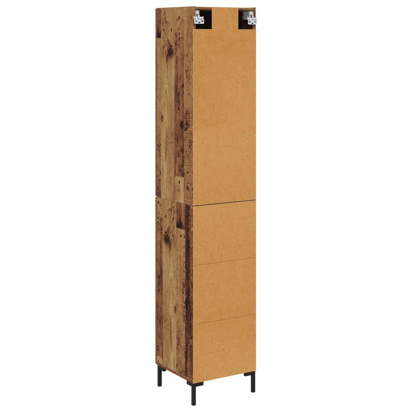 vidaXL Highboard Old Wood 69.5 x 34 x 180 cm Engineered Wood