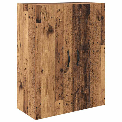 vidaXL Highboard with Drawer 2 pcs Old Wood Engineered Wood