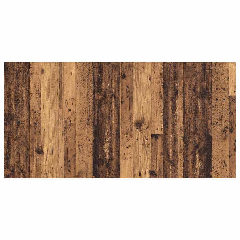vidaXL Headboard with Cabinet 3 pcs Old Wood Engineered Wood