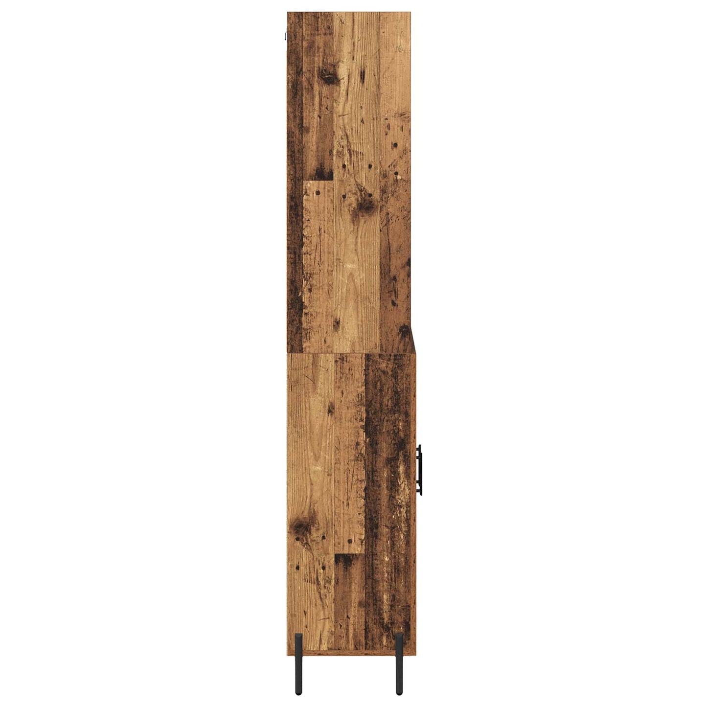 vidaXL Highboard Old Wood 69.5 x 32.5 x 180 cm Engineered Wood