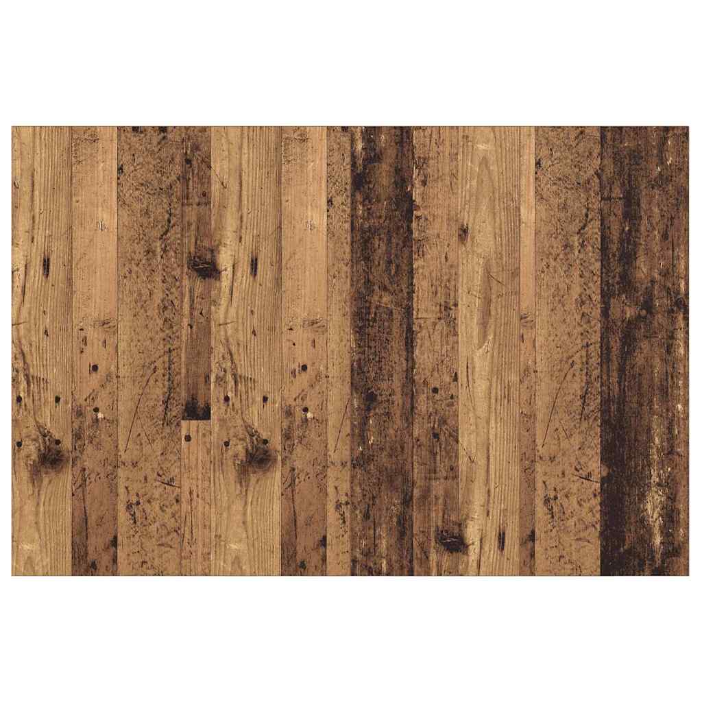 vidaXL Headboard with Cabinet 3 pcs Old Wood Engineered Wood