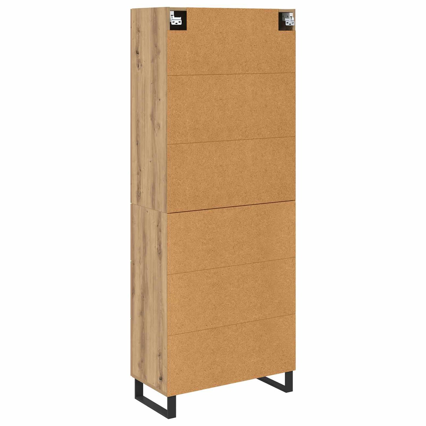 vidaXL Highboard Artisan Oak 69.5 x 34 x 180 cm Engineered Wood