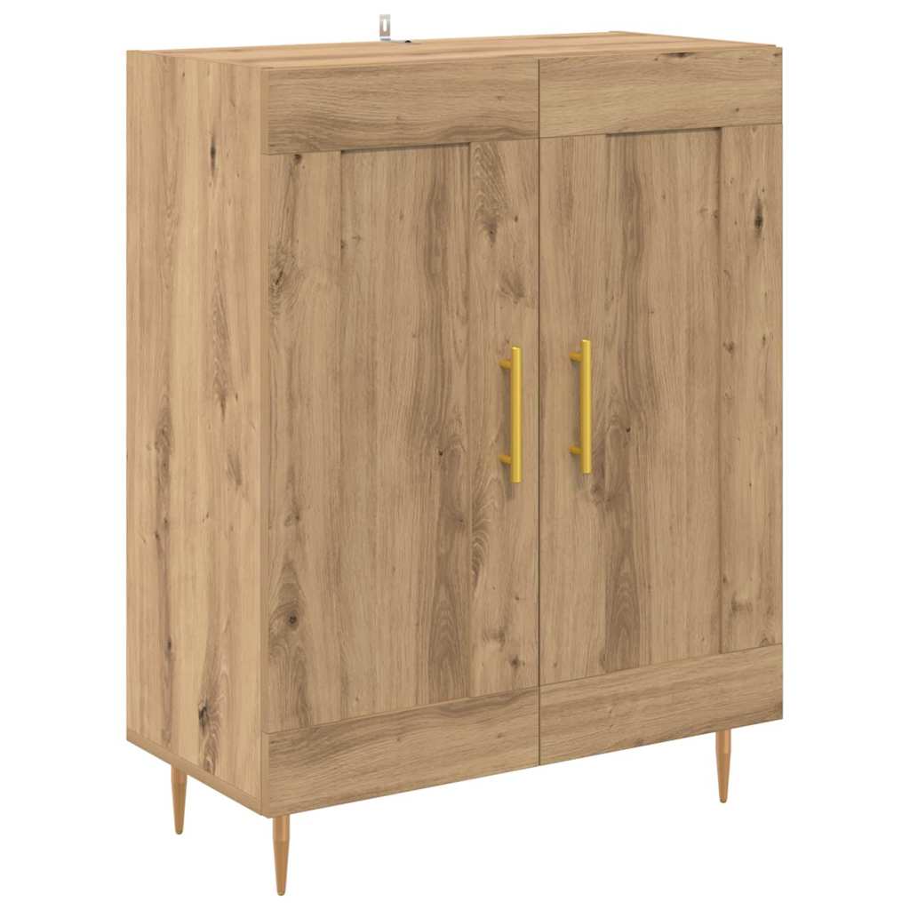 vidaXL Highboard Artisan Oak 69.5 x 34 x 180 cm Engineered Wood