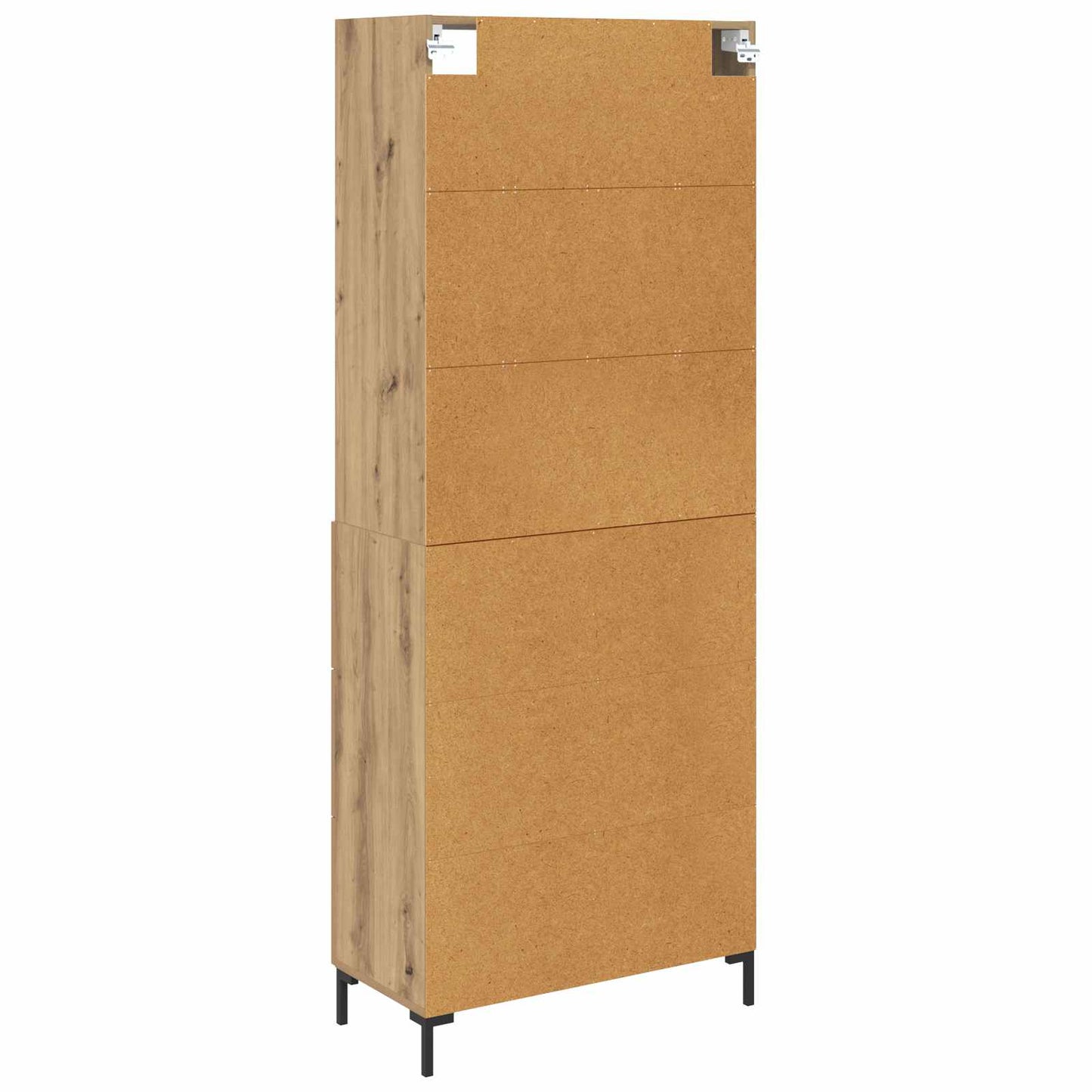 vidaXL Highboard Artisan Oak 69.5 x 34 x 180 cm Engineered Wood
