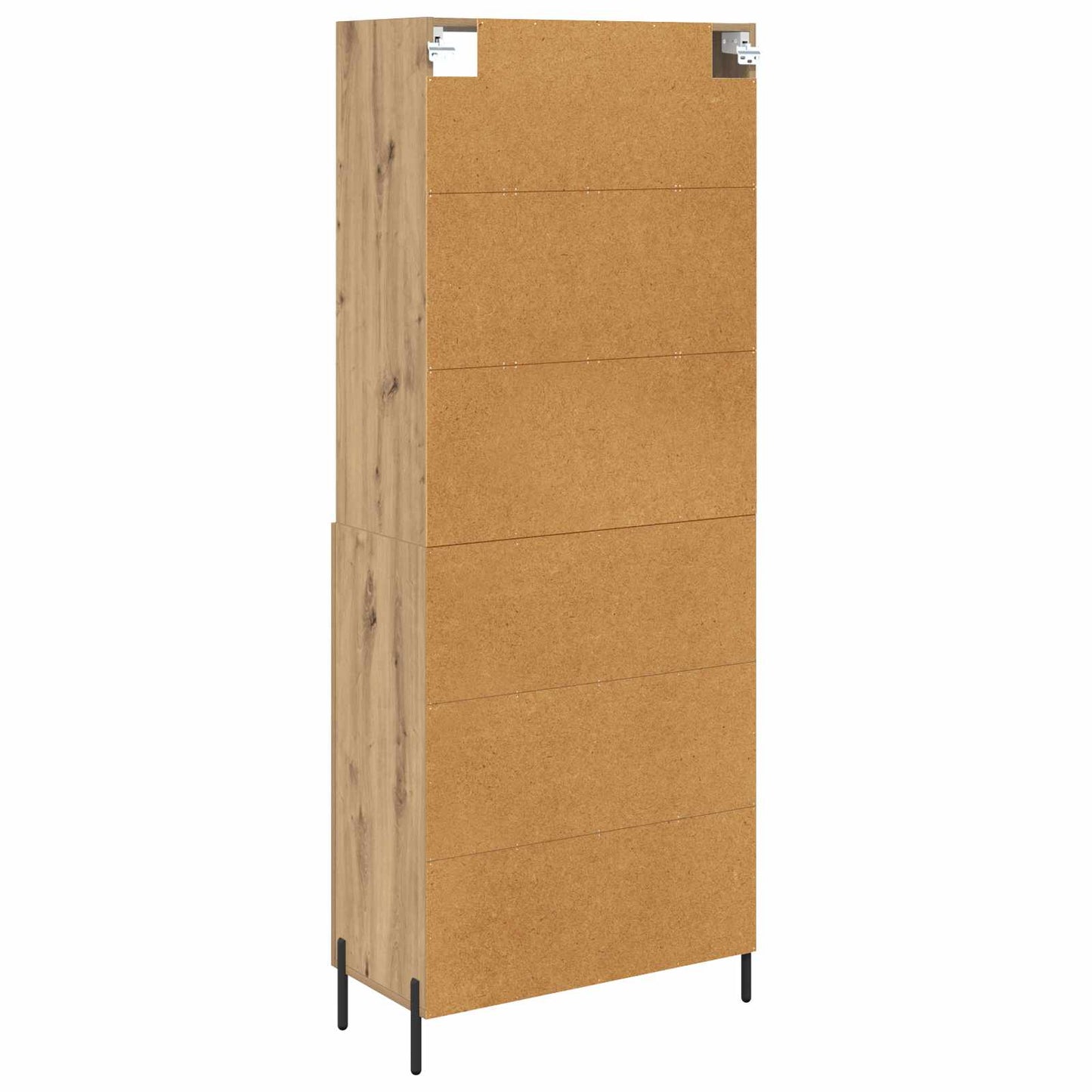 vidaXL Highboard Artisan Oak 69.5 x 32.5 x 180 cm Engineered Wood