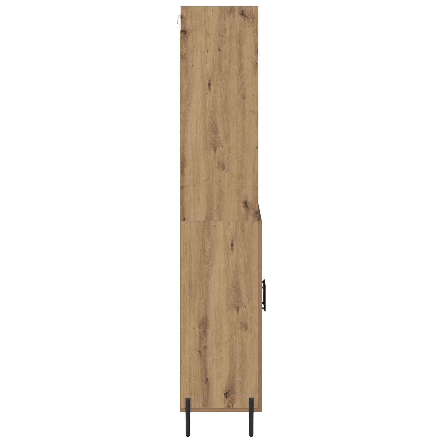 vidaXL Highboard Artisan Oak 69.5 x 32.5 x 180 cm Engineered Wood