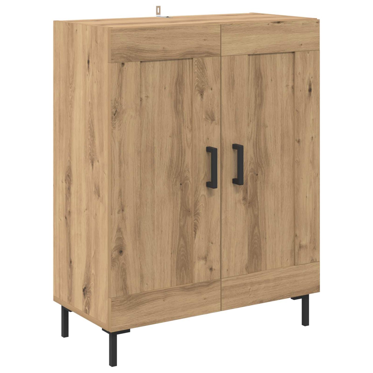 vidaXL Highboard Artisan Oak 69.5 x 34 x 180 cm Engineered Wood