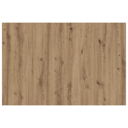 vidaXL Headboard With Cabinet 3 pcs Artisan Oak Engineered Wood