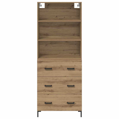 vidaXL Highboard Artisan Oak 69.5 x 34 x 180 cm Engineered Wood