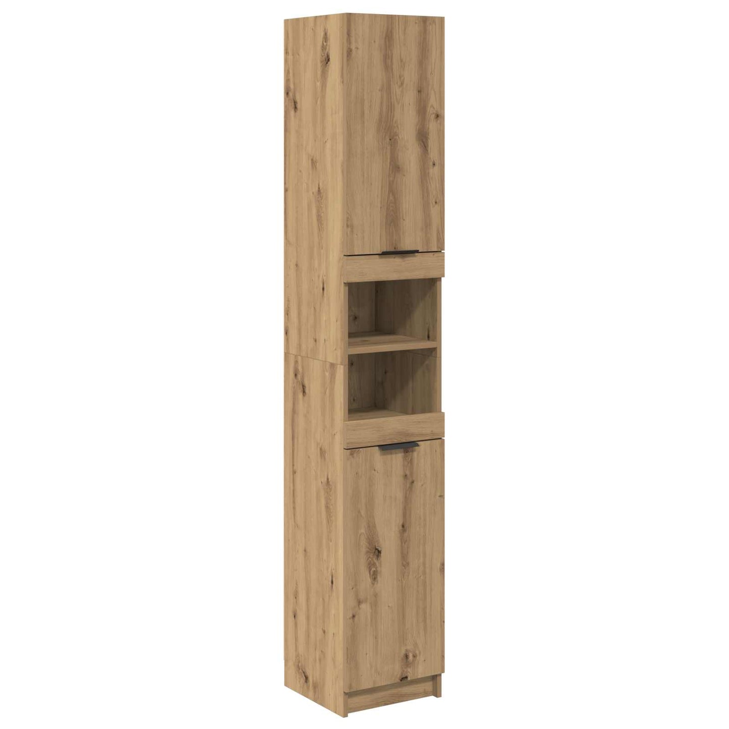 vidaXL Bathroom Furniture Set 5 pcs Artisan Oak Engineered Wood