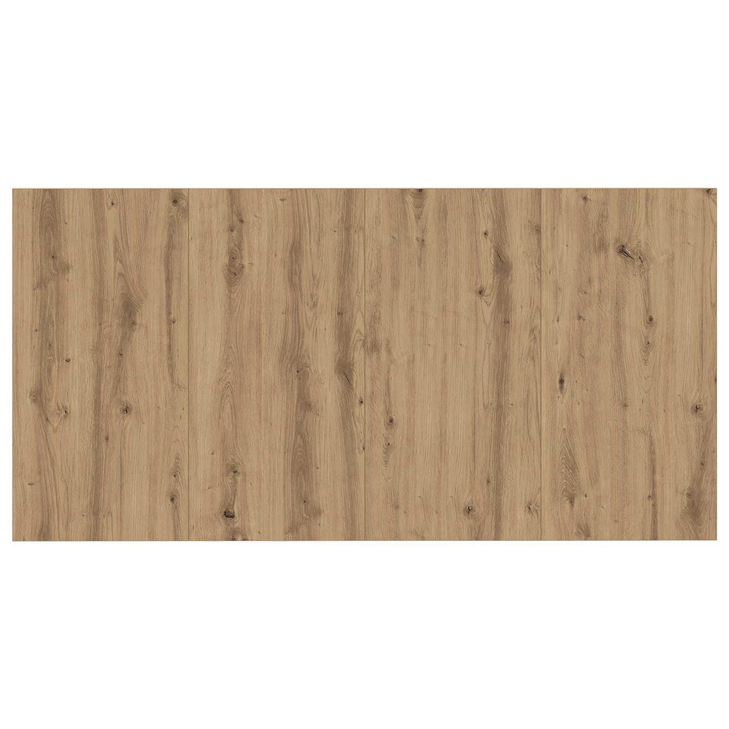 vidaXL Headboard With Cabinet 3 pcs Artisan Oak Engineered Wood
