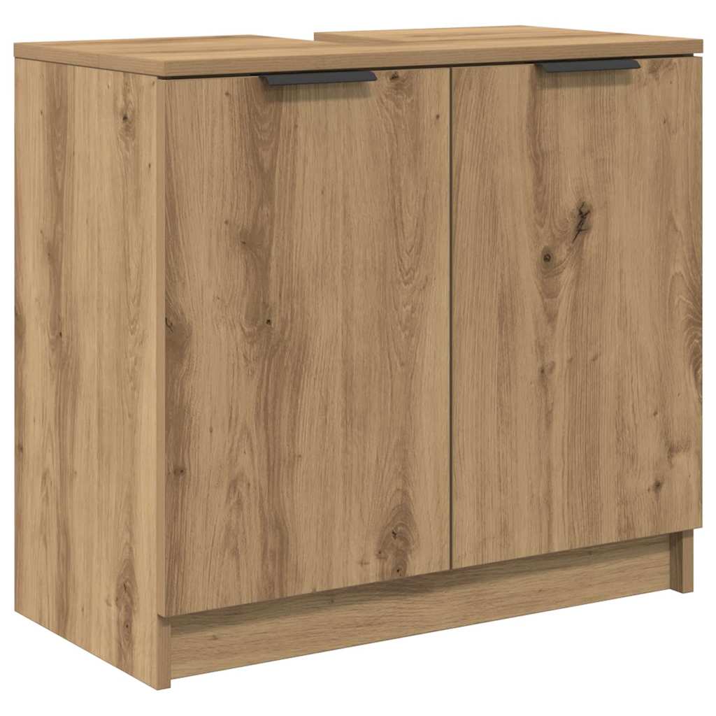 vidaXL Bathroom Cabinet Set 2 pcs Artisan Oak Engineered Wood