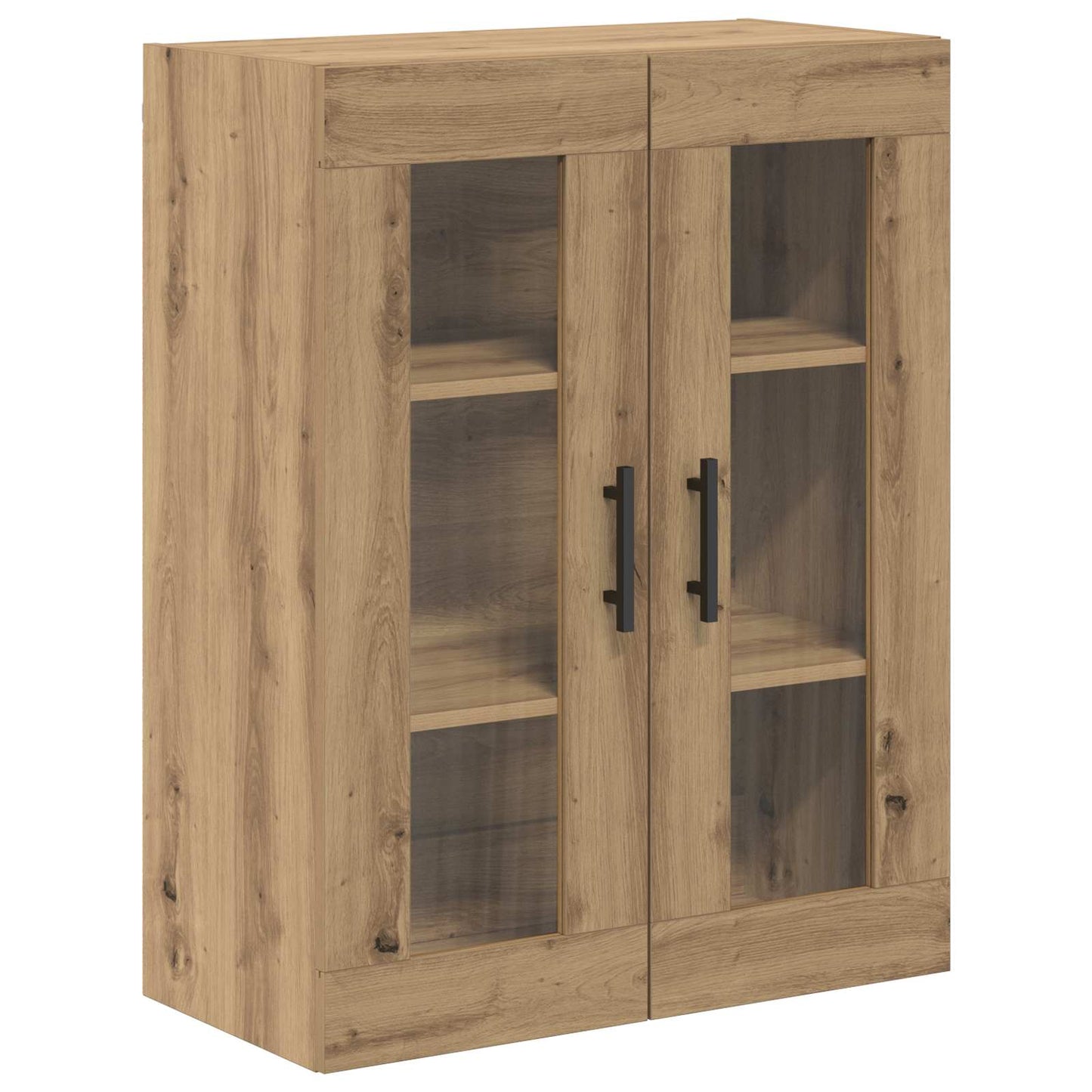 vidaXL Highboard with Drawer 2 pcs Artisan Oak Engineered Wood