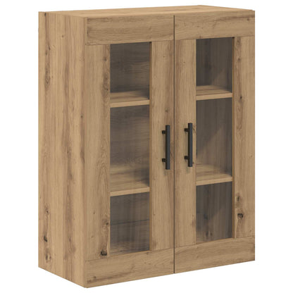 vidaXL Highboard with Drawer 2 pcs Artisan Oak Engineered Wood