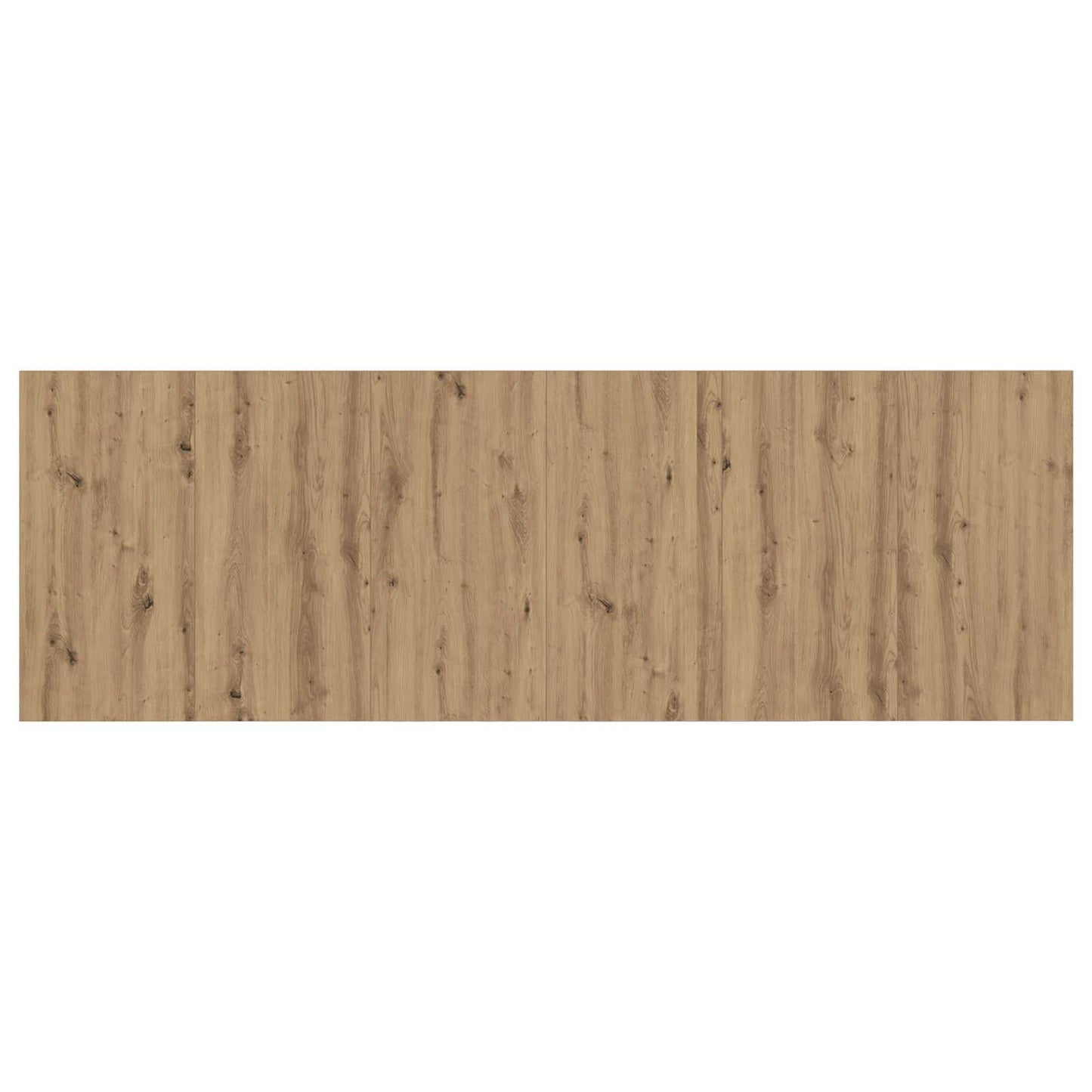 vidaXL Headboard With Cabinet 3 pcs Artisan Oak Engineered Wood