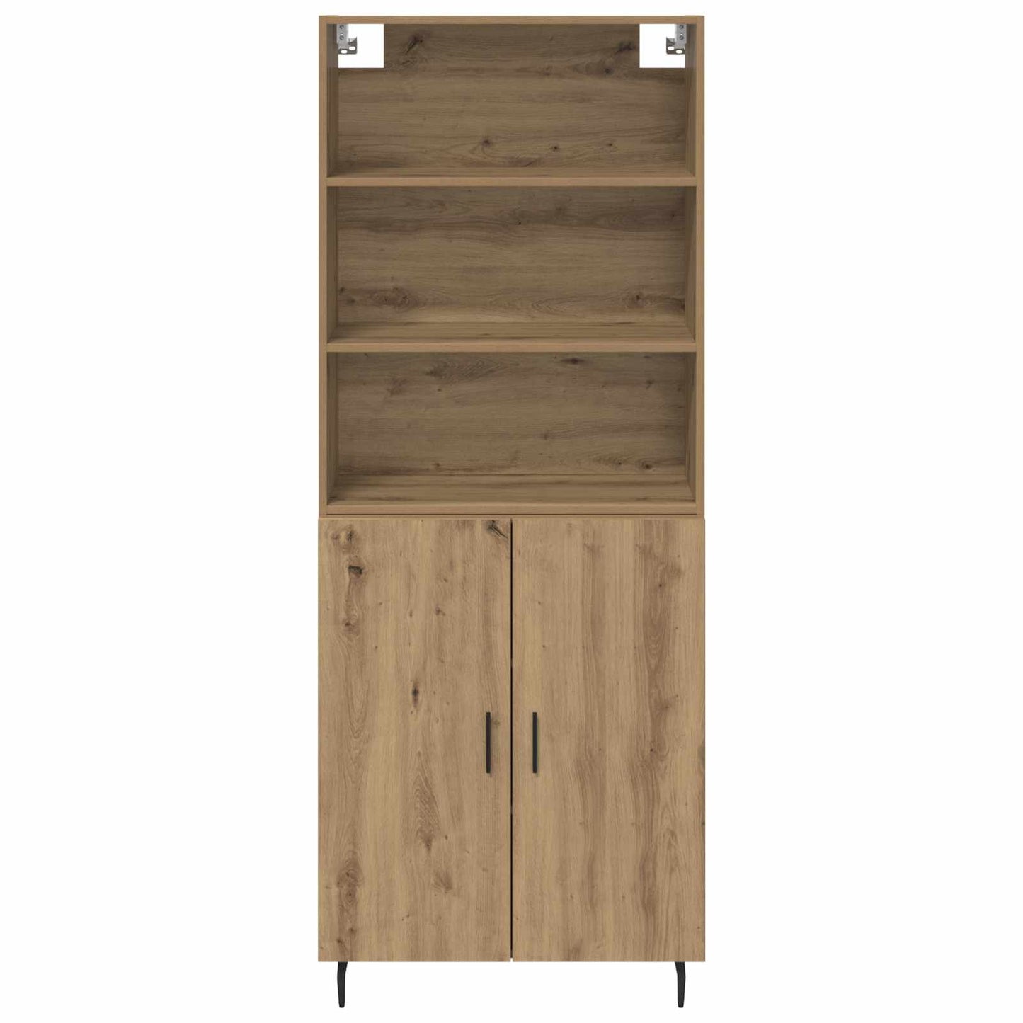 vidaXL Highboard Artisan Oak 69.5 x 34 x 180 cm