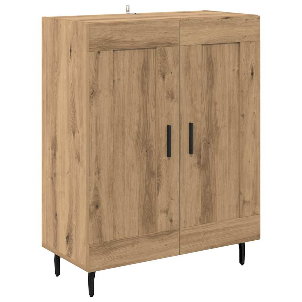 vidaXL Highboard 2 pcs Artisan Oak 69.5 x 34 x 180 cm Engineered Wood