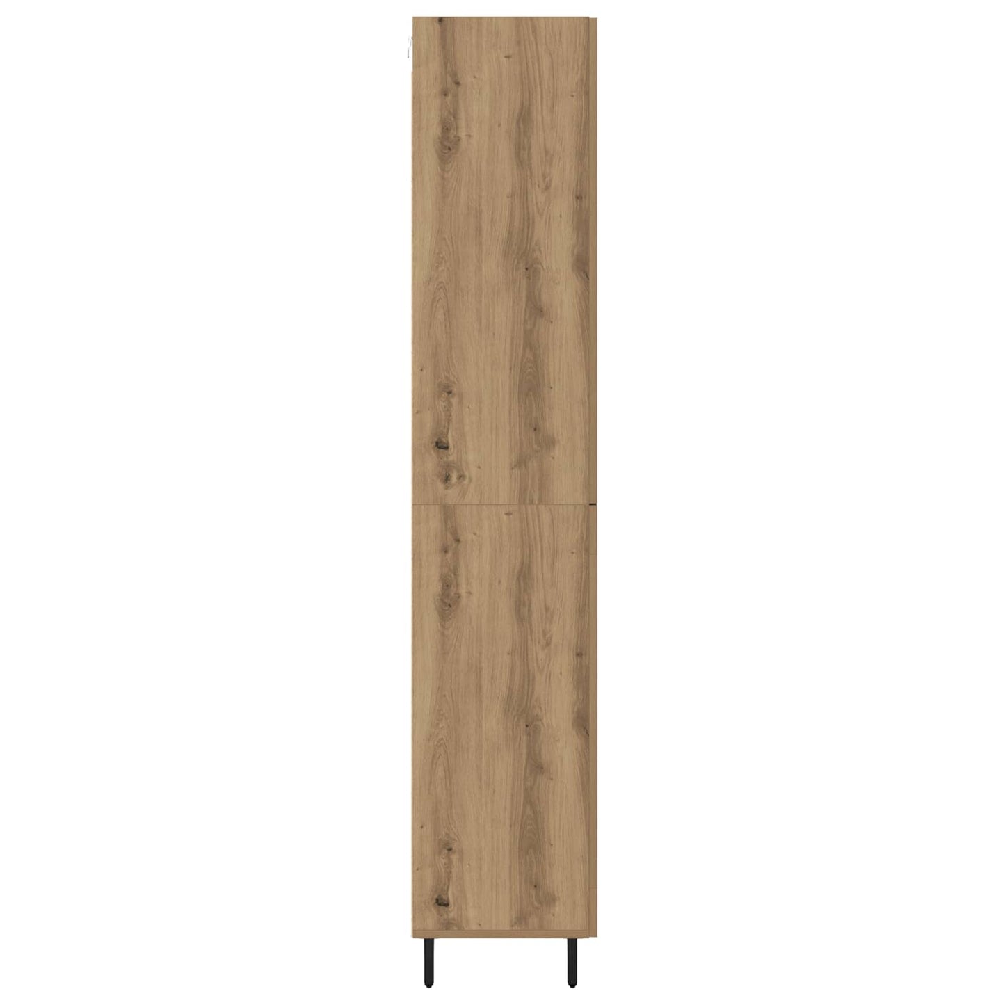 vidaXL Highboard 2 pcs Artisan Oak 69.5 x 34 x 180 cm Engineered Wood