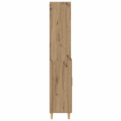 vidaXL Highboard Artisan Oak 69.5 x 32.5 x 180 cm Engineered Wood
