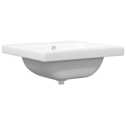 vidaXL Bathroom Sink Cabinet with Drawer Black 42 x 39 x 52 cm