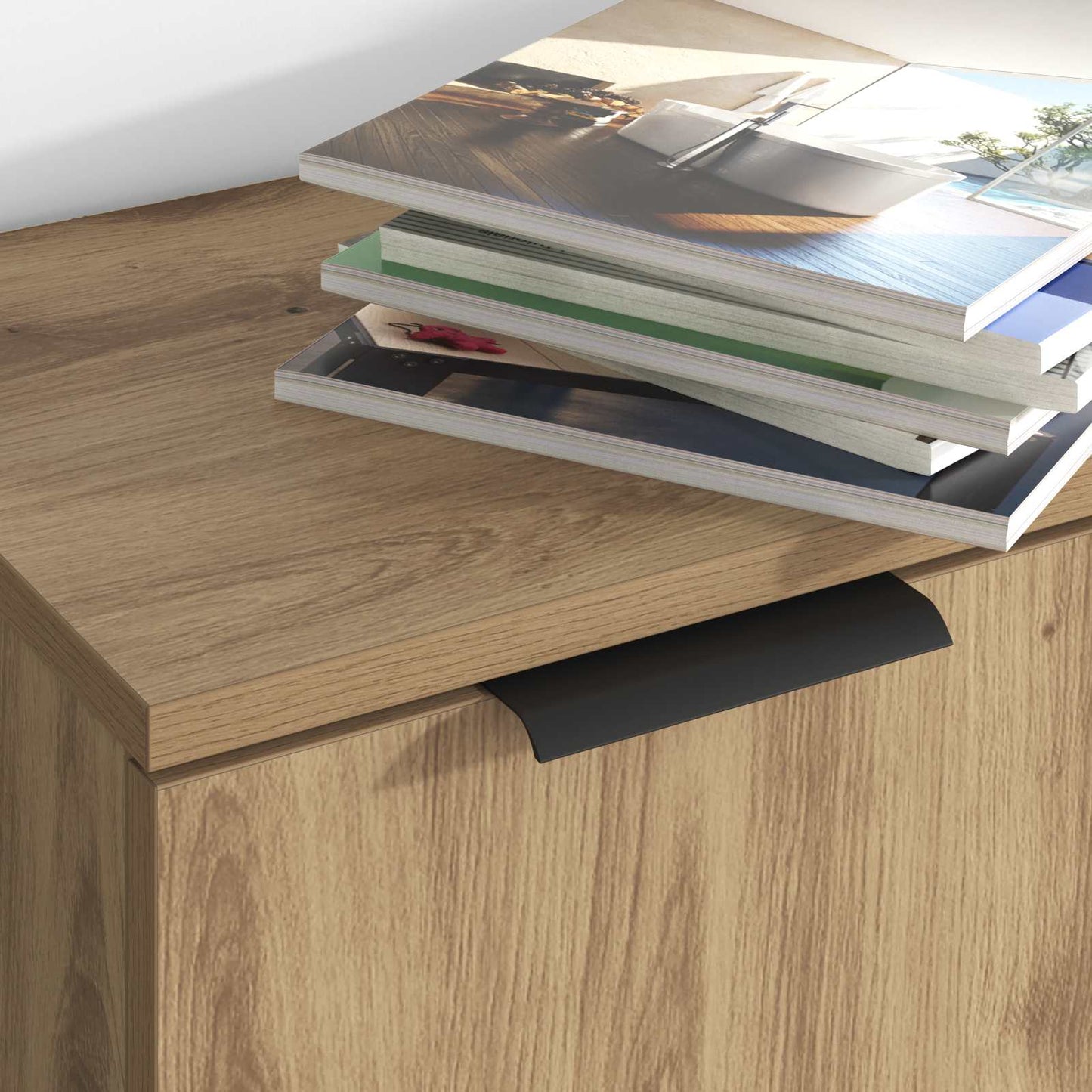 vidaXL Sideboard 3 pcs Artisan Oak 120 x 30 x 70 cm Engineered Wood