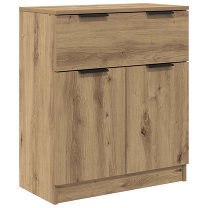 vidaXL Sideboard 3 pcs Artisan Oak 120 x 30 x 70 cm Engineered Wood