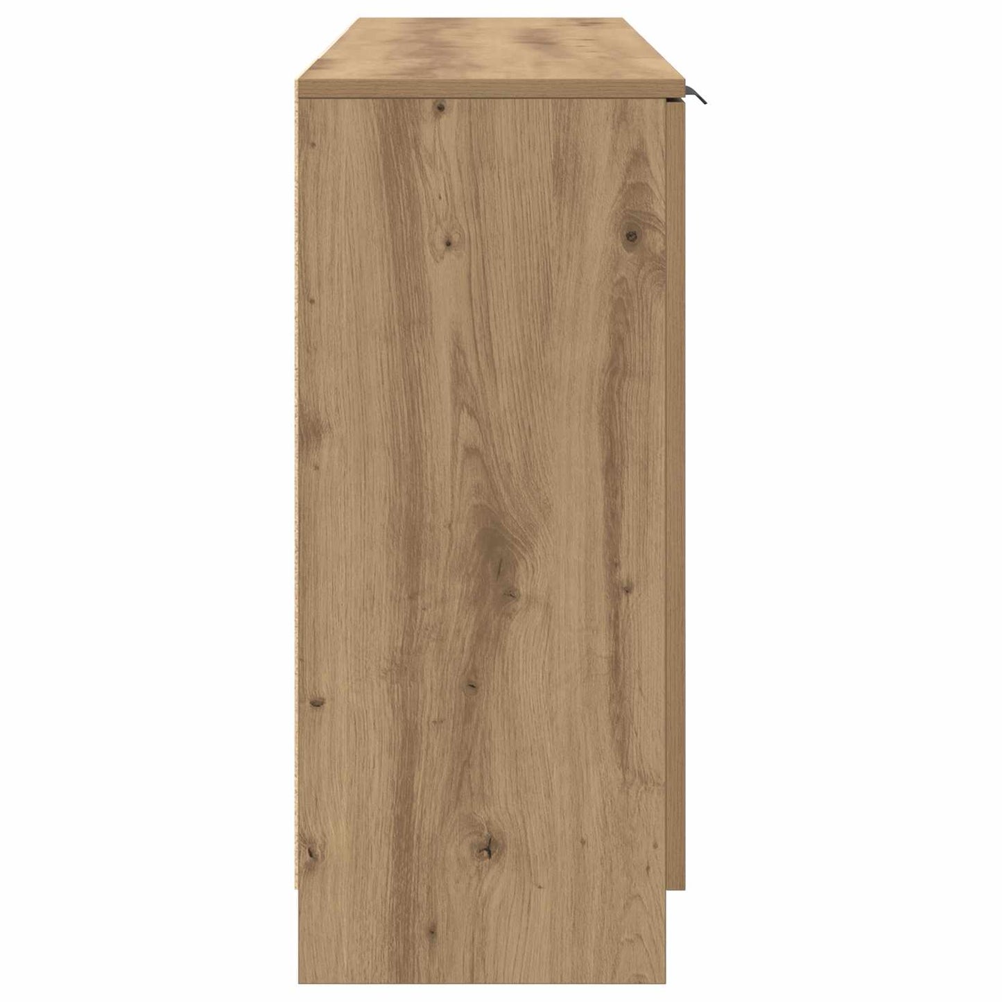vidaXL Sideboard 3 pcs Artisan Oak 120 x 30 x 70 cm Engineered Wood
