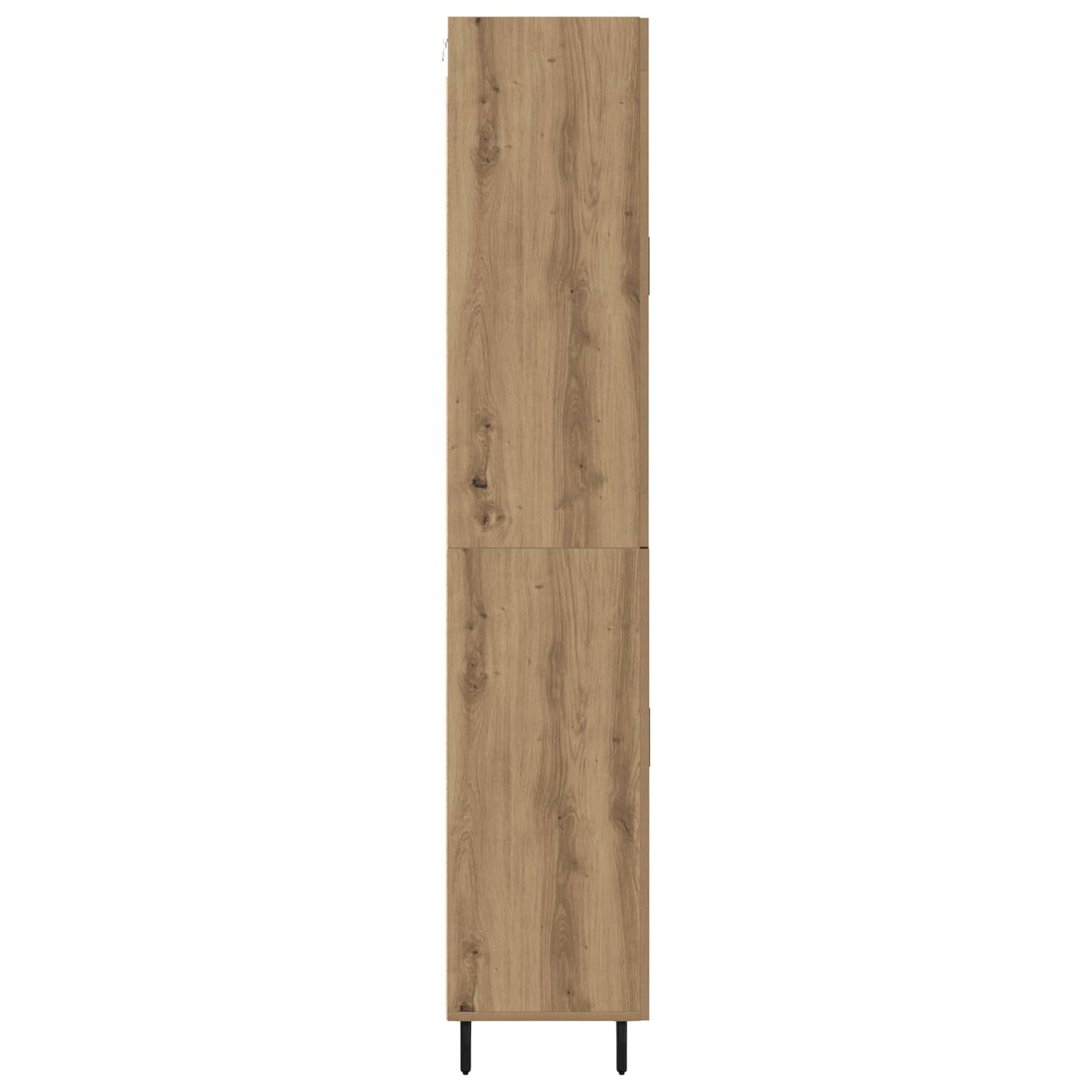 vidaXL Highboard 2 pcs Artisan Oak 69.5 x 34 x 180 cm Engineered Wood