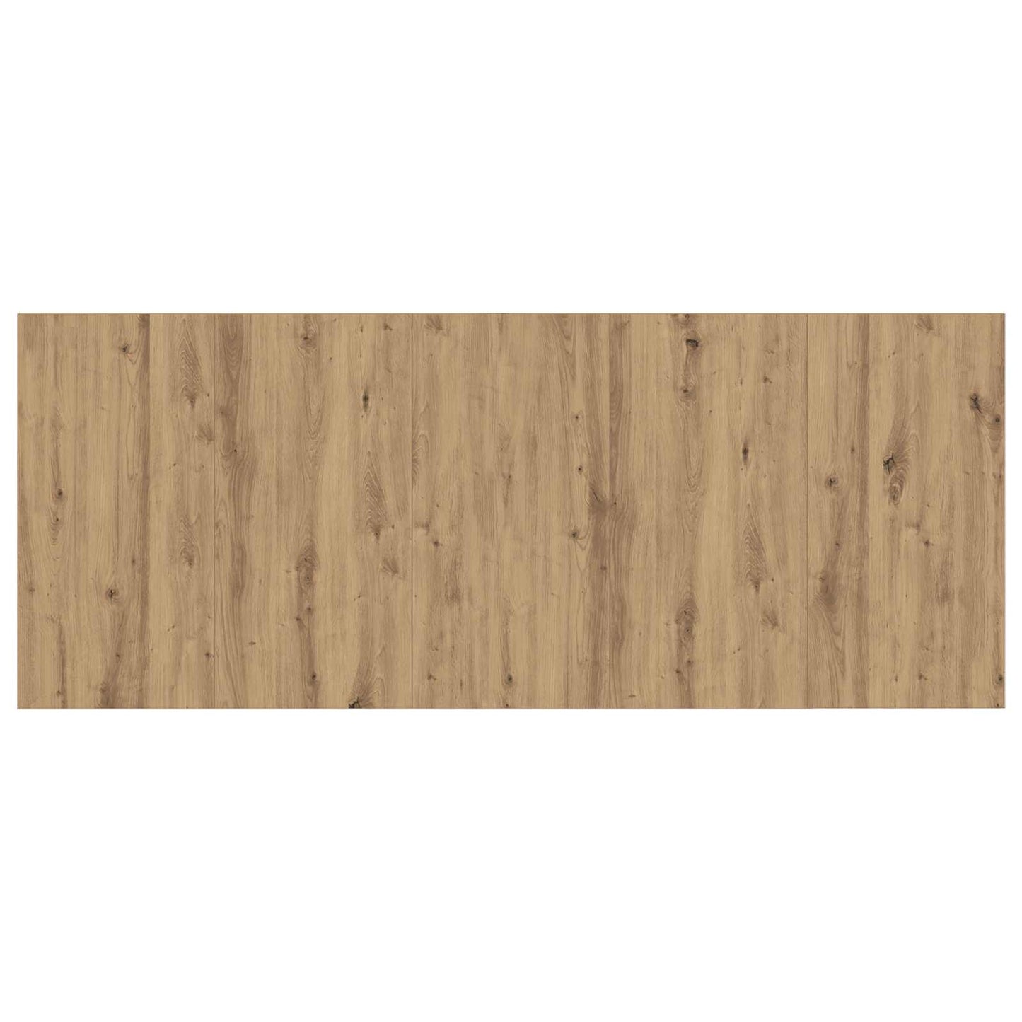 vidaXL Headboard With Cabinet 3 pcs Artisan Oak Engineered Wood