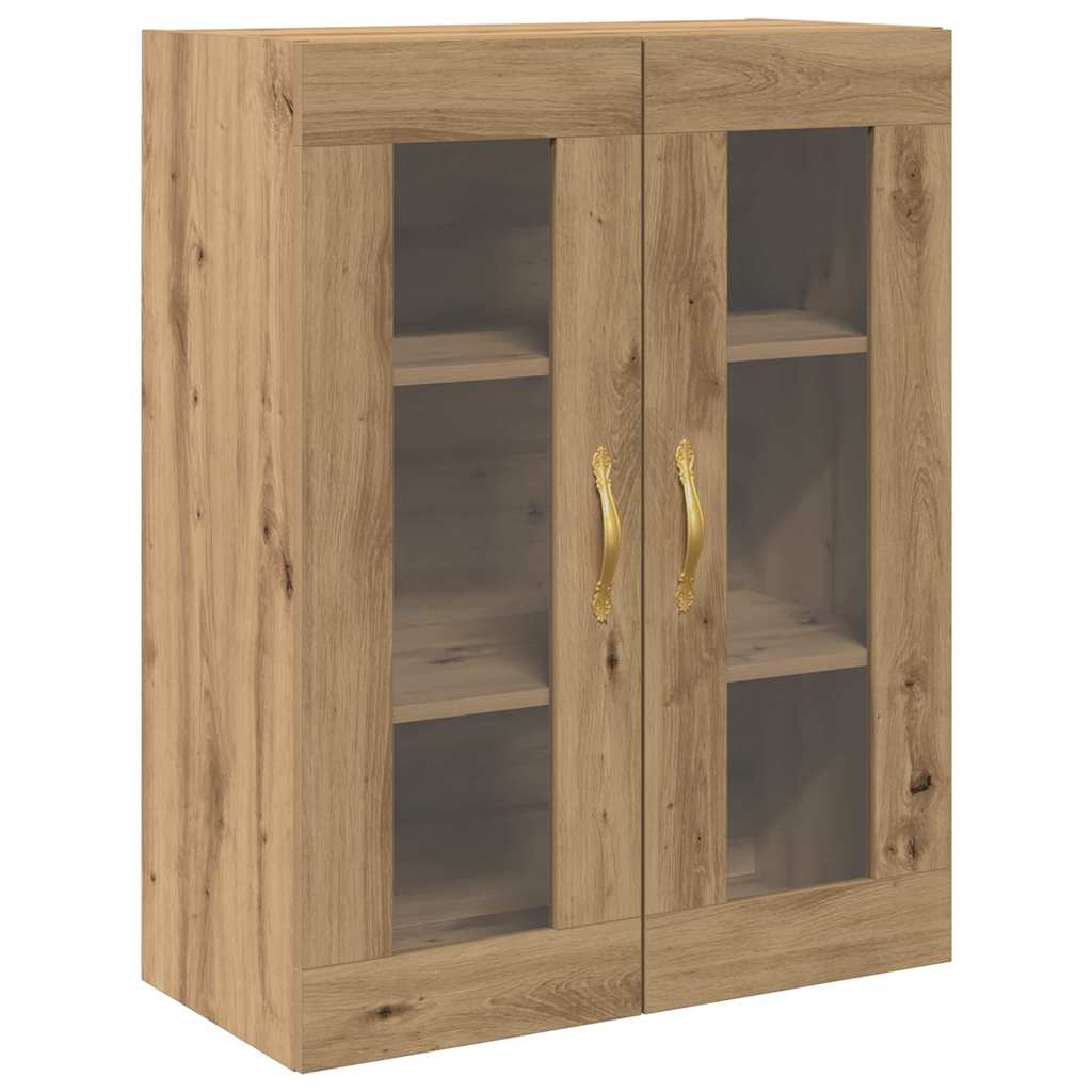 vidaXL Highboard 2 pcs Artisan Oak 69.5 x 34 x 180 cm Engineered Wood