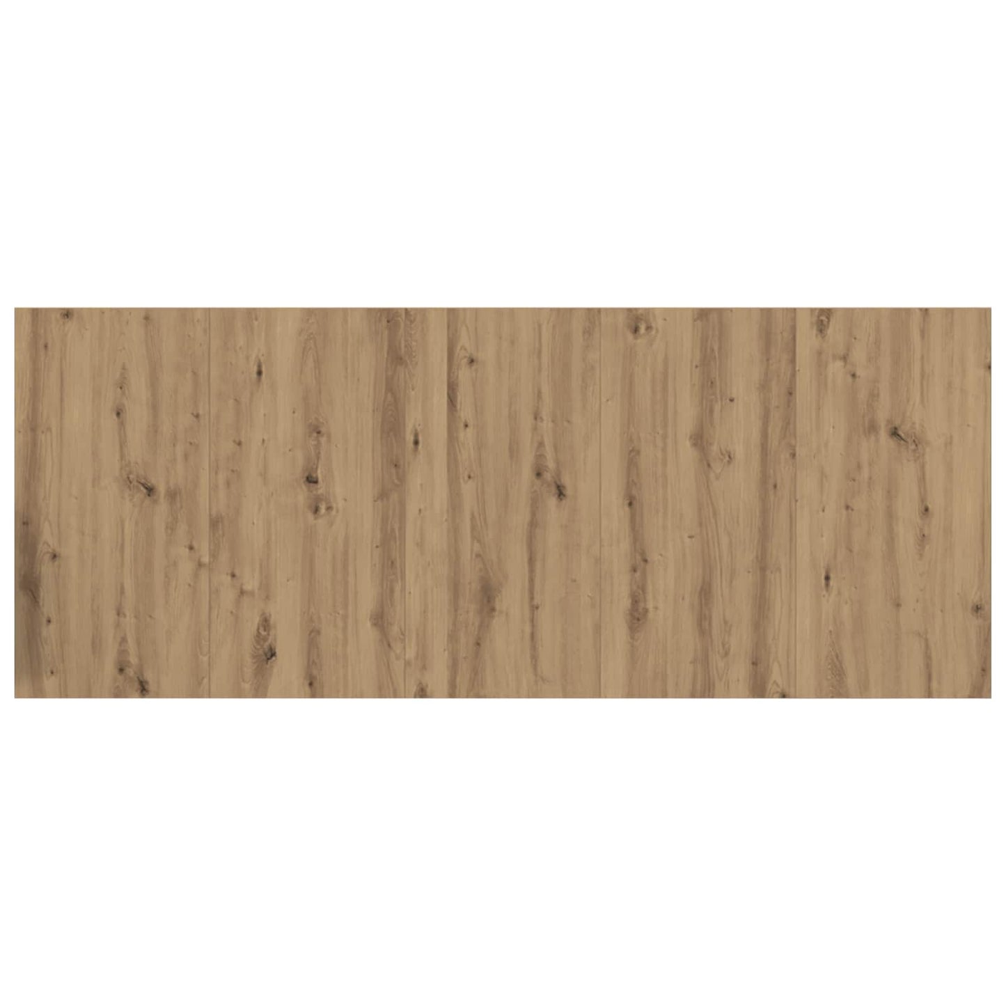 vidaXL Headboard With Cabinet 3 pcs Artisan Oak Engineered Wood