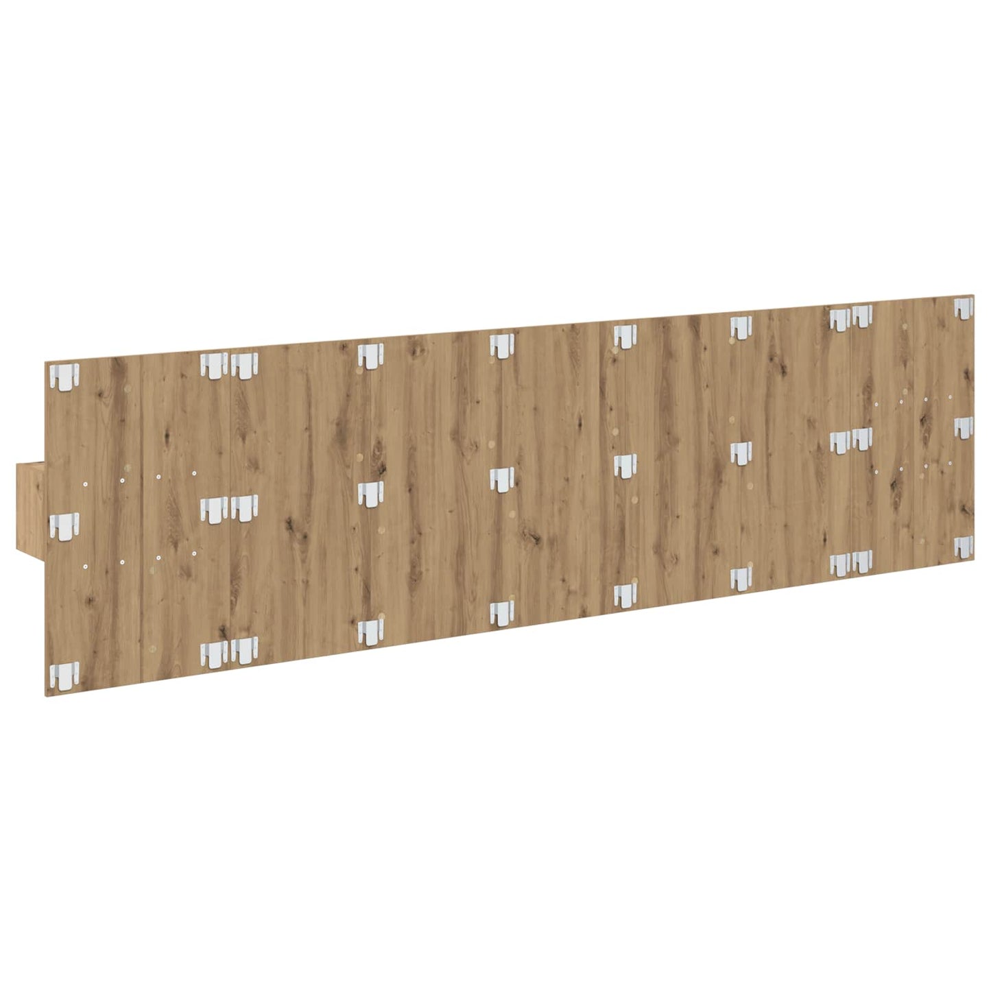 vidaXL Headboard With Cabinet 3 pcs Artisan Oak Engineered Wood