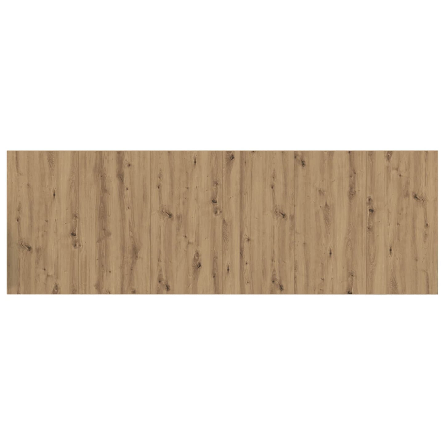 vidaXL Headboard With Cabinet 3 pcs Artisan Oak Engineered Wood