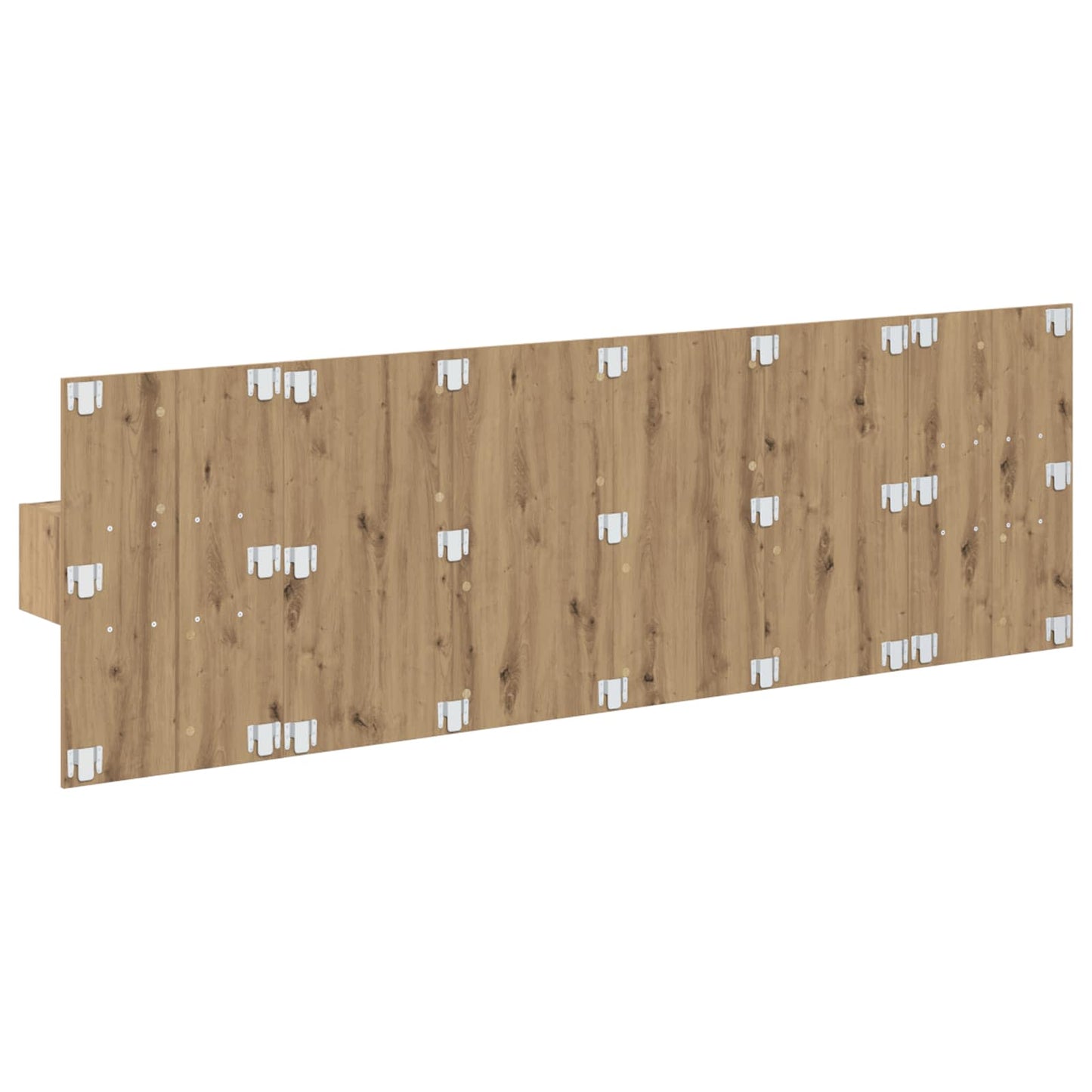 vidaXL Headboard With Cabinet 3 pcs Artisan Oak Engineered Wood