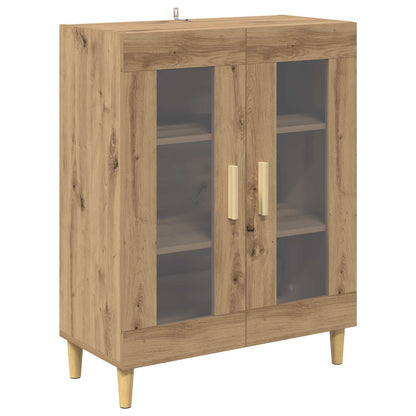 vidaXL Highboard Artisan Oak 69.5 x 34 x 180 cm Engineered Wood