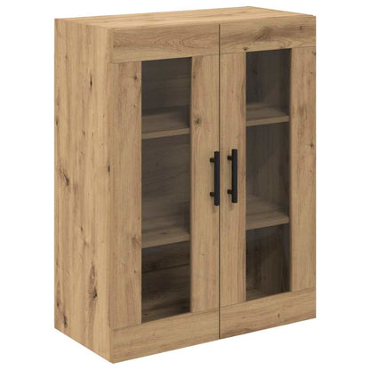 vidaXL Highboard with Drawer 2 pcs Artisan Oak Engineered Wood