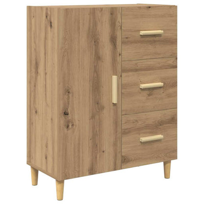vidaXL Highboard Artisan Oak 69.5 x 34 x 180 cm Engineered Wood