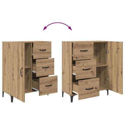vidaXL Highboard Artisan Oak 69.5 x 34 x 180 cm Engineered Wood