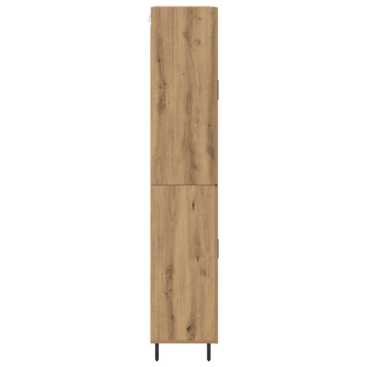 vidaXL Highboard 2 pcs Artisan Oak 69.5 x 34 x 180 cm Engineered Wood