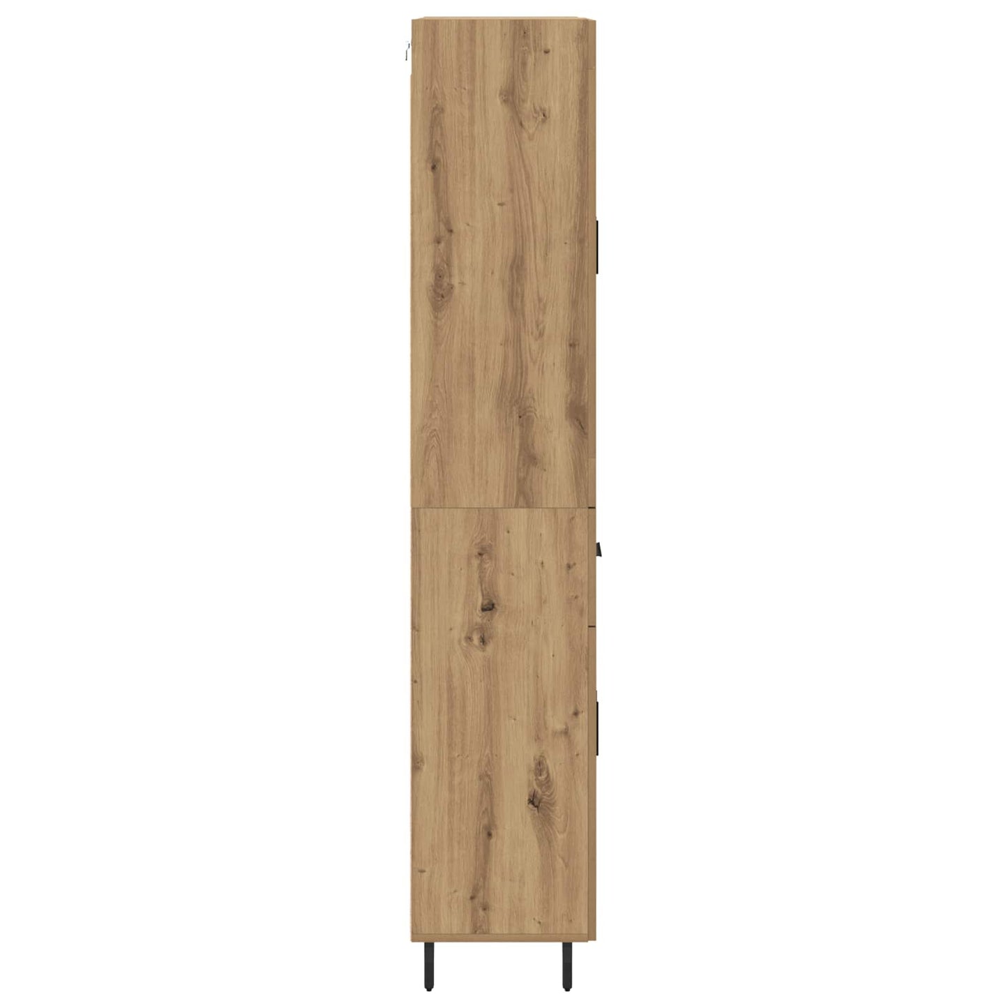vidaXL Highboard 2 pcs Artisan Oak 69.5 x 34 x 180 cm Engineered Wood
