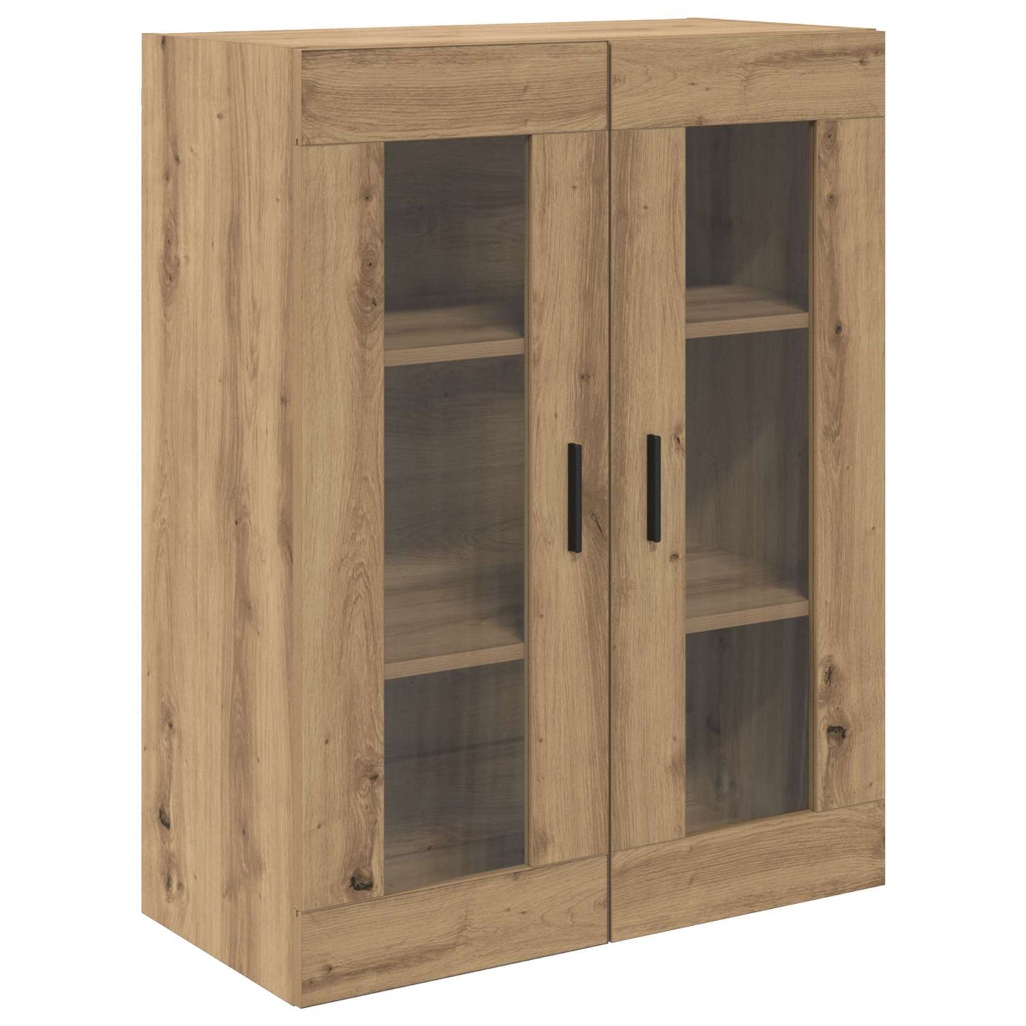 vidaXL Highboard with Drawer 2 pcs Artisan Oak Engineered Wood