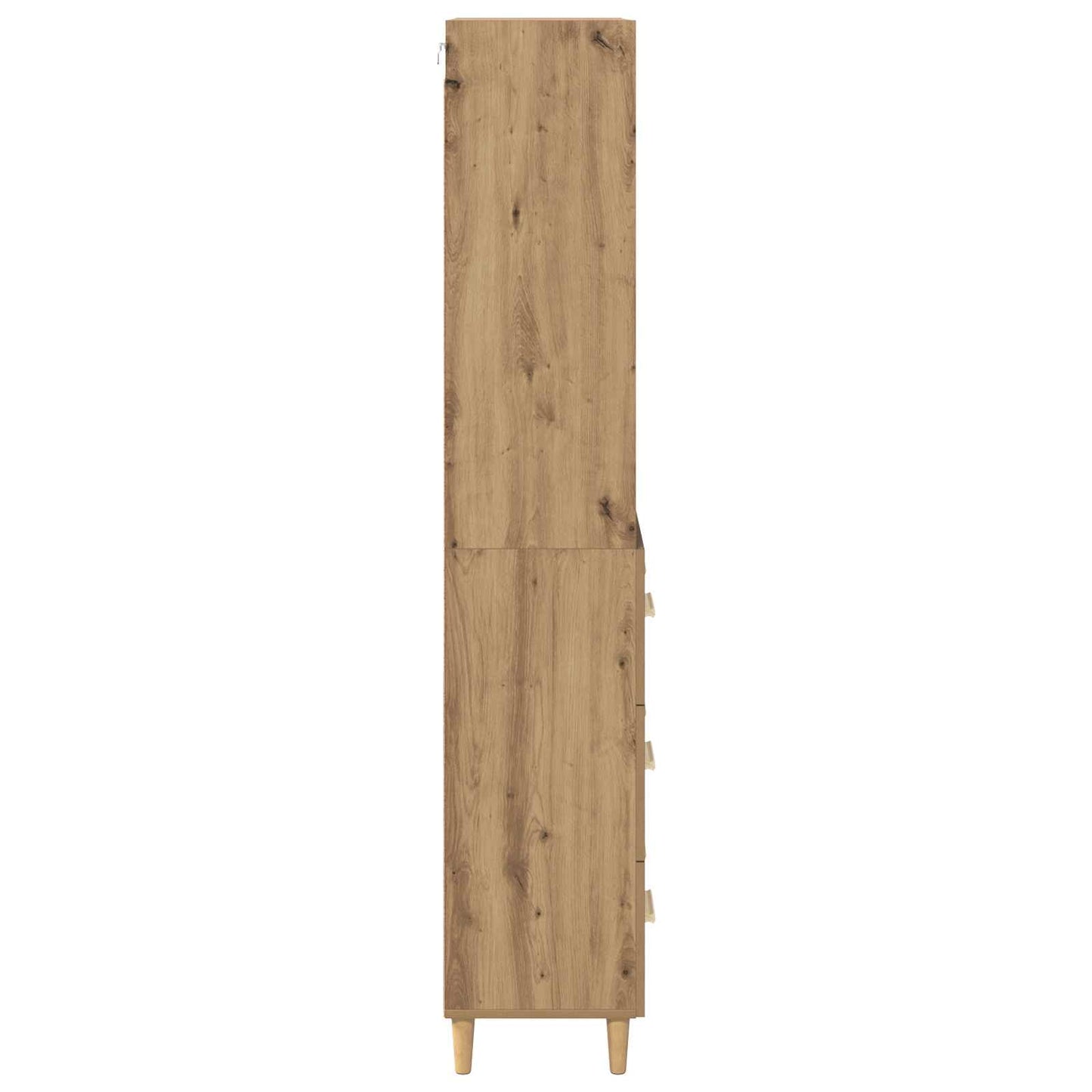 vidaXL Highboard Artisan Oak 69.5 x 32.5 x 180 cm Engineered Wood