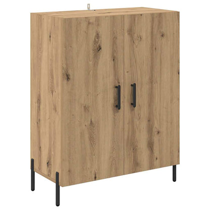 vidaXL Highboard Artisan Oak 69.5 x 34 x 180 cm Engineered Wood