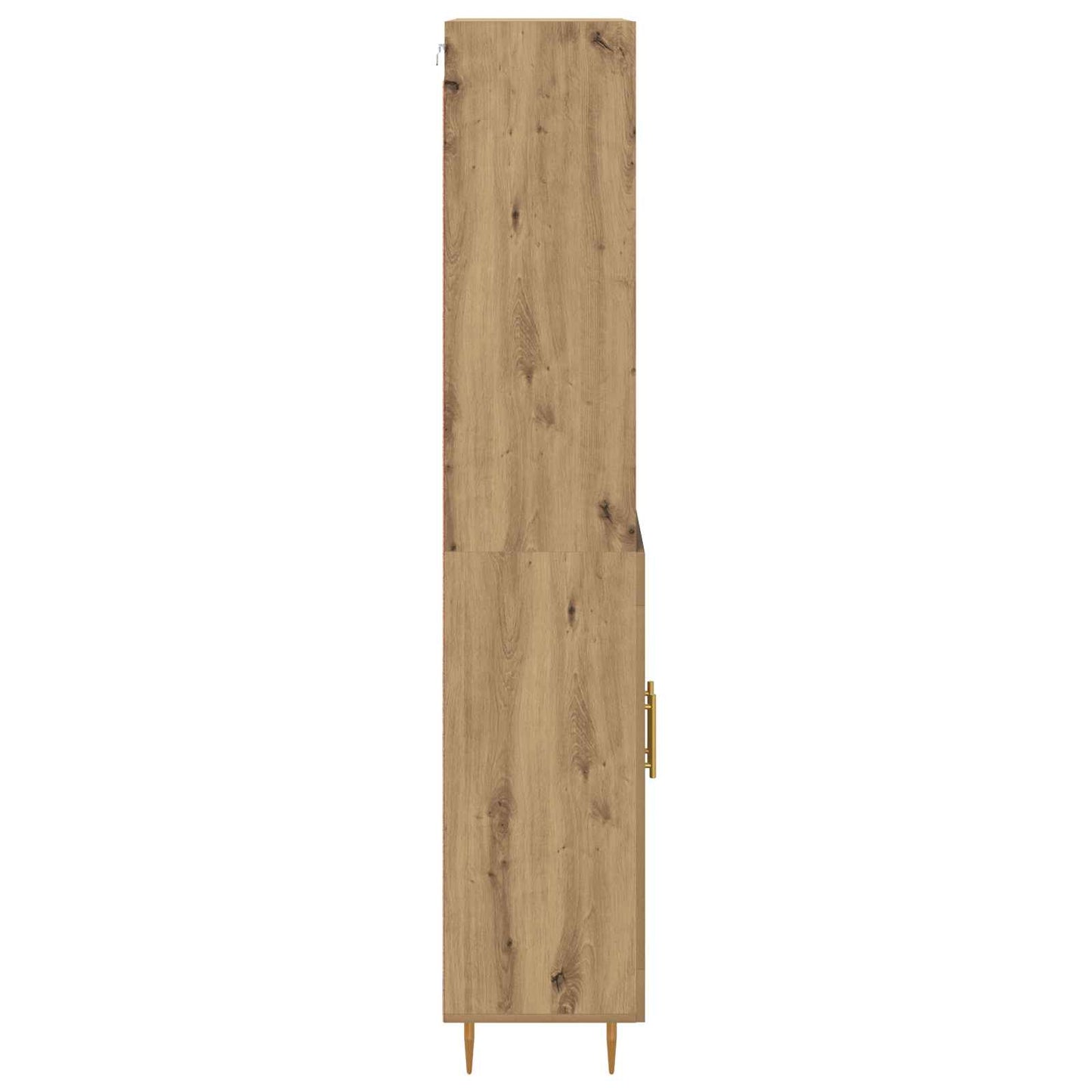vidaXL Highboard Artisan Oak 69.5 x 34 x 180 cm Engineered Wood
